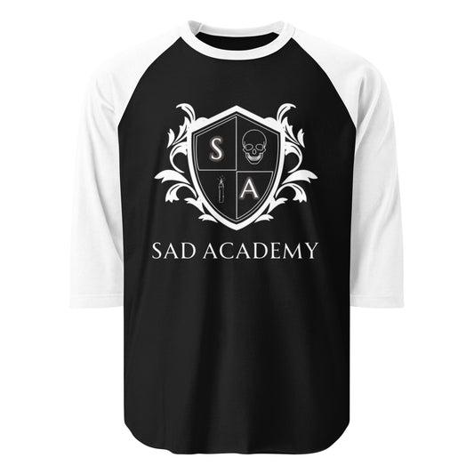 Sad Academy Baseball Tee